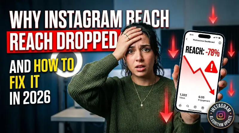 Why Instagram Reach Dropped Suddenly in 2026: A Practical Guide to Recover Your Views cover image